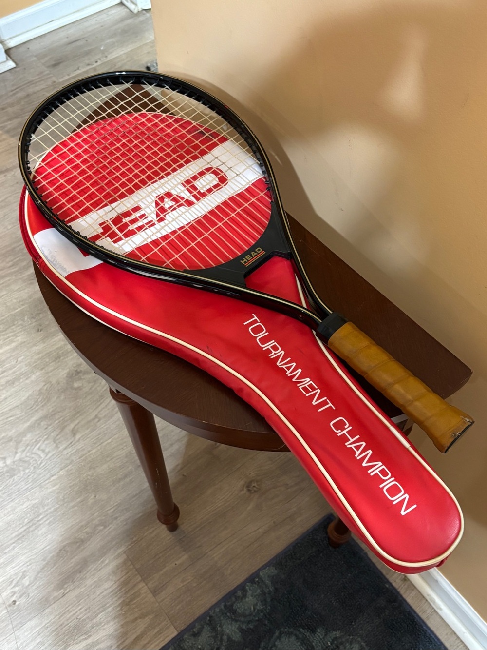 HEAD Tournament Champion Red Tennis Racket with Cover - Picture 13 of 13